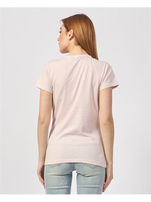 T-shirt donna Yes Zee in cotone con stampa YES ZEE | T222-T9010441